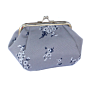 Cute Floral Buckle Coin Purses Vintage Pouch Kiss-Lock Change Purse Wallets