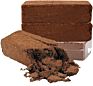 100% Organic 650G Compressed Coco Coir Peat Brick Pith for Harvesting