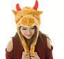 Kids Winter Animal Hat lion