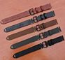 Juelong Leather Watch Bands for Men Perforated Leather Watch Strap Oil Waxed & Suede Calfskin Breathable 20Mm 22Mm