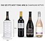Wine Chiller, Premium Iceless Wine Cooler Keeps Wine Cold up to 6 Hours, Vacuum Insulate Wine Accessory Fits Most 750Ml Bottles