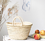 Holiday Beach Bag with Pearl Large Tote Straw Bag Crossbody Handbag Bag for Women