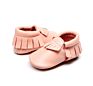 First Walkers Baby Moccasins Soft Leather Shoes Baby Prewalker Tassels Baby Kids Hoes