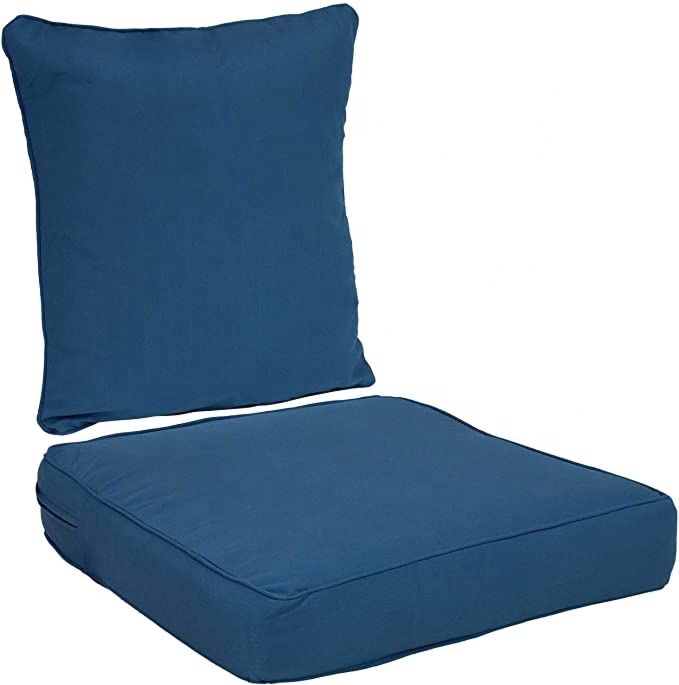 Made in Chair Seat Cushion Memory Foam Outdoor Seat Cushions Set for Furniture