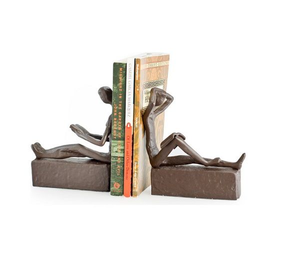 Wooden Bookends