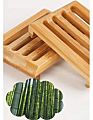 Durable Anti-Mildew Home Wood Bamboo Soap Dishes Holder