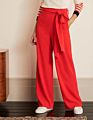 High Waist Women's Casual Pant Wide Leg Drawers with Bow Women's Trousers