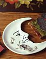 Moon Face Jewelry Ceramic Trinket Dish