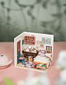 Toys Children Diy Wooden Doll House , Miniatura Dollhouse Wooden Toys and Diy Houses Toys