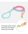 Dog Leash Gradient Color Hand-Dyed Woven Cotton Rope Dog Leash