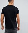 Short Sleeve Crew Neck 95%Cotton 5%Spandex Slim Fit Black Blank T Shirt Men