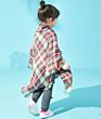 Product Shawls Wraps Kids Warm Shawl Cape Imitation Wool Cashmere Plaid Poncho Amice