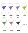 5/15/30 Minutes Handmade Colorful Sand Timer Hour Glass Sand Timer Sand Clock Timer for Home Decoration