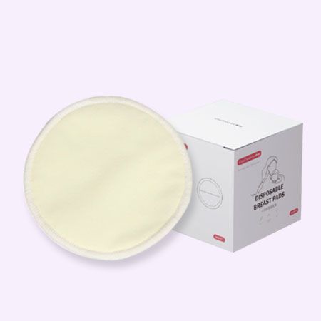 Leakproof Absorbent Washable Organic Bamboo Reusable Nursing Breast Pads for Mother Care