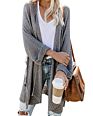 Loose Casual Knitted Cardigan Womens Oversize Sweater