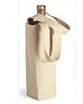 Cotton Canvas Tote Recycling Single Bottle Wine Bag