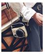 Color Matching Camera Female Mini Shoulder Bag Wide Shoulder Strap Messenger Handbag for Women