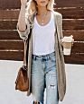 Loose Casual Knitted Cardigan Womens Oversize Sweater