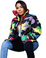 Oversize Arrvial Fall Crop Woman Girl Cotton Unisex Couples down Jacket Coat Wear for Woman