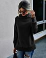 Streetwear Ladies Casual Basic Long Sleeve Plain Super Comfortable Pullover Sweatshirts Women's Hoodies