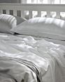 Luxury Stock Products 1*Fitted Sheet+1*Flat Sheet+2*Pillowcase Case 100 Lyocell White Color Bamboo Fabric Bedding Sheet Set