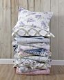 Reversible, All Season Bedding with Matching Sham Pre-Washed for Added Softness Quilt Set