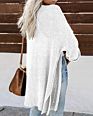 Loose Casual Knitted Cardigan Womens Oversize Sweater