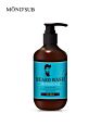 Private Label Natural Pure 280Ml Deep Clean Smoothing Professional Beard Wash
