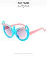 Cartoon Unicorn Children Shades Unisex Decorate Jelly Color Sunglasses