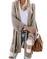 Loose Casual Knitted Cardigan Womens Oversize Sweater