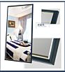 Nordic Solid Wood Long Large Rectangular Full Length Body Mirrors Floor Standing Mirror for Wall Decorative
