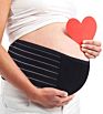 Ceinture De Grossesse Black Pregnancy Maternity Belt Support Abdominal Binder Back Support Belly Band Relief Back Pain