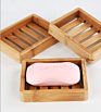 Bamboo Soap Dishes Drainable Soap Holder Bar Soap Dish Tray for Shower Bathroom