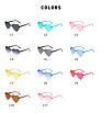 Newest Gradient Rimless Cartoons Love Heart Shape Kids Boy Sunglasses Girls Manufacture for Uv Sun Glasses