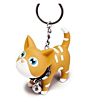 3D Cartoon Dolls Cat Anime Key Ring Cute Simons Cat Keychain Women Metal Alloy Key Chain Simons Cat Keyring