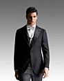 Made Stain Bomber Groom Wedding Men's Tuxedo, Black Slim Fit Formal Tuxedo Suit