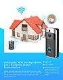 Hd 1080P Smart Wifi Wireless Hindi Wireless Mp3 Chime Led Ring Video Doorbell Camera with Hd Video
