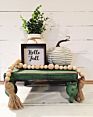 Wood Riser Stand Counter Stand Farmhouse Wood Pedestal Riser Stand