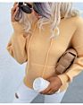 Women Cardigan Sweater Coat Solid Color Girls Sweater Long Sleeve Hoodie Pullovers Knitted Sweaters and Hoodies