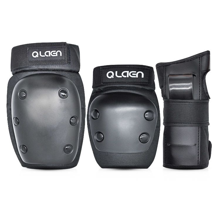 Adult Child Knee Pads Elbow Pads Wrist Guards 3 in 1 Protective Gear Set for Multi Sports Skateboarding Inline Roller Skating