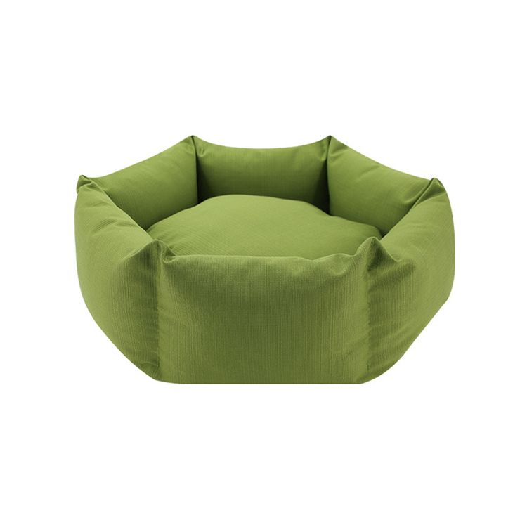 Antiskid Hexagon Pet Bed with Medium Softness Good for Pets Health