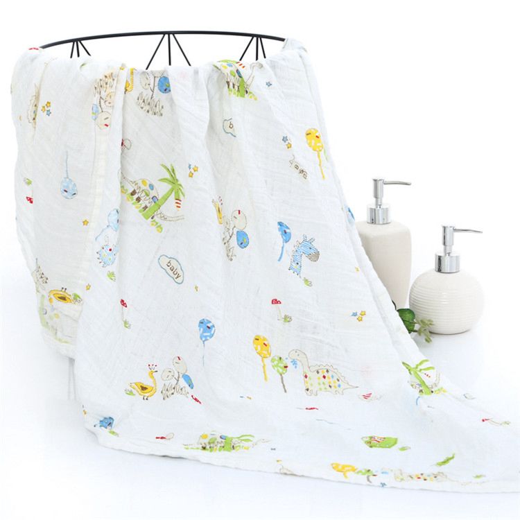 Baby Towel Swaddle Blanket 110*110Cm Gift Box Package Baby Swaddle Wrap