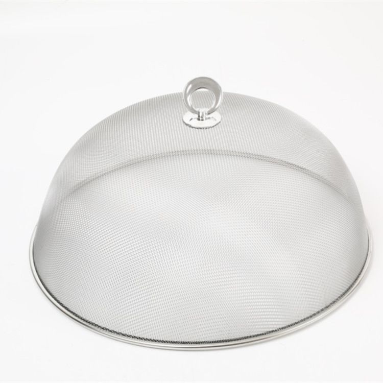 Breathable Stainless Steel Food Cover Dish Cover with Holes