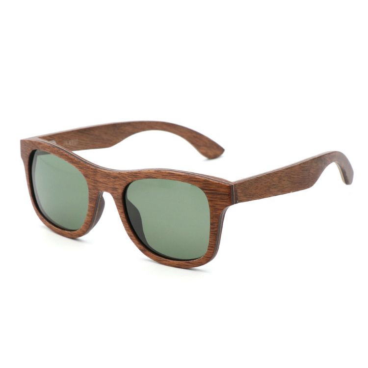 Classic Wood Frame Wooden Sunglasses Bamboo Sunglasses