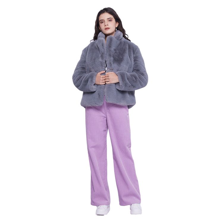 Clothing Manufacturers Women Stylish Comfortable Breathable Ladies Fake Fur Coat and Coats for Women