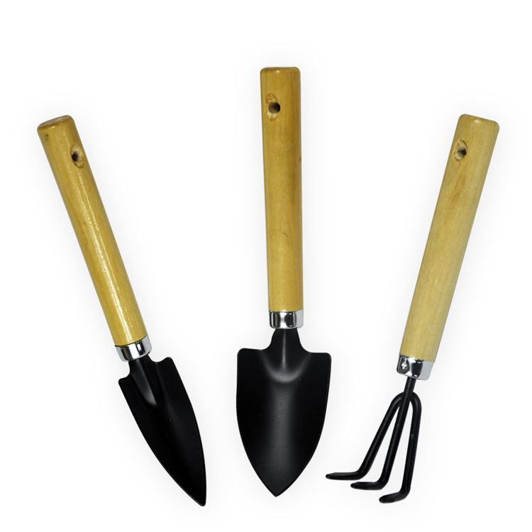 Cultivators Garden Indoor Gardening Hand Tools Set with Trowel Cultivator Rake
