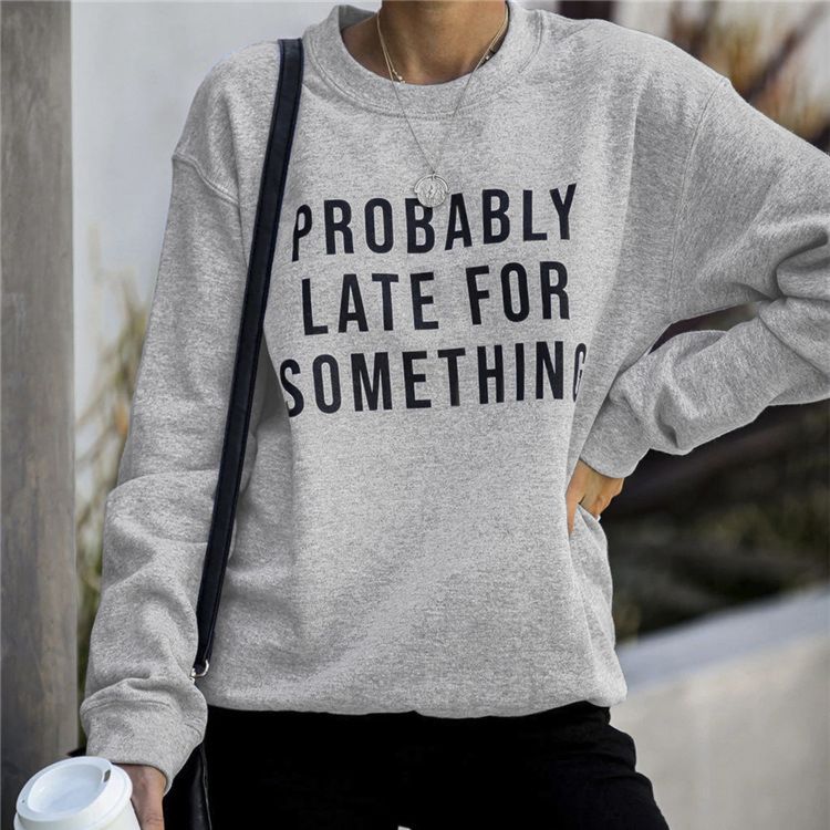 Drop Shipping Women's Hoodies & Sweatshirts Spring Casual Hoodie Pullover Sweatshirt Sweatshirt for Women