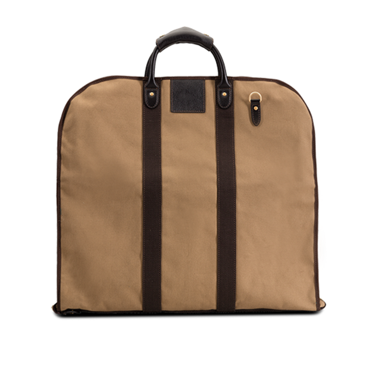 Eg0053 Waterproof Cotton Canvas Travel Garment Bag with Shoe Pocket