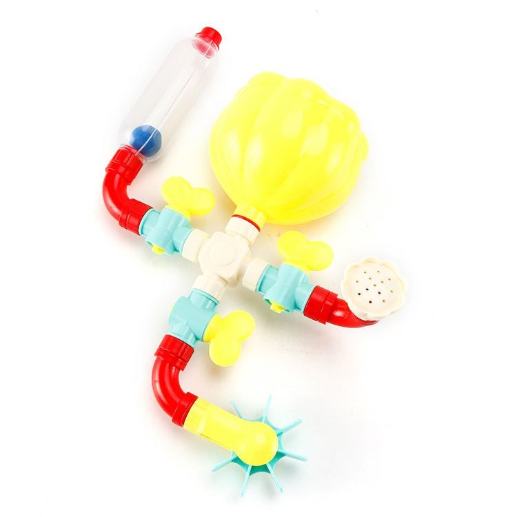 Kids Plastic Bath Spraying Water Sprinkler Floating Ball Toy for Bathtub