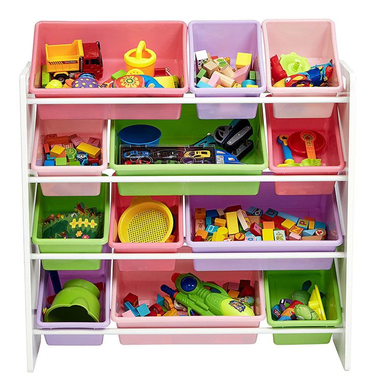 Kids Toy Organizer and Storage Bins with Plastic Bins